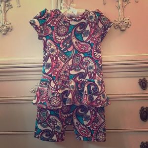 Girls Dot Dot Smile romper